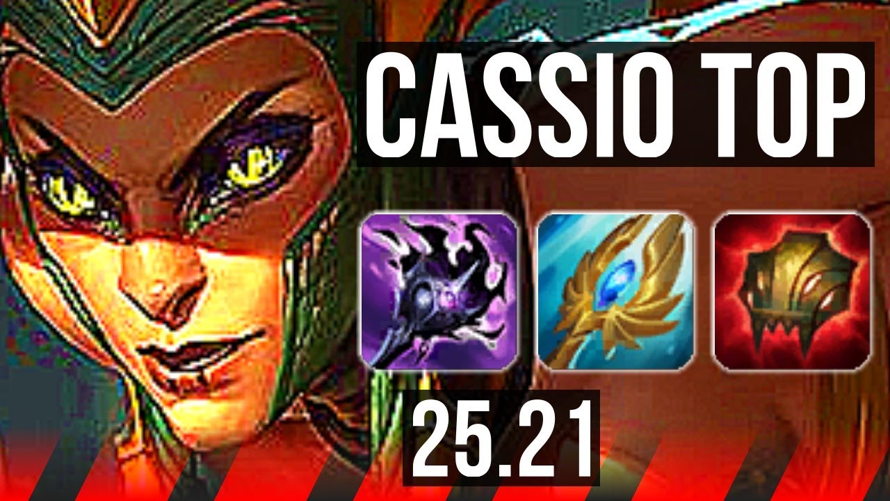 CASSIOPEIA vs MORDEKAISER (TOP) | 7 solo kills, 1500+ games, Godlike | NA Master | 25.21