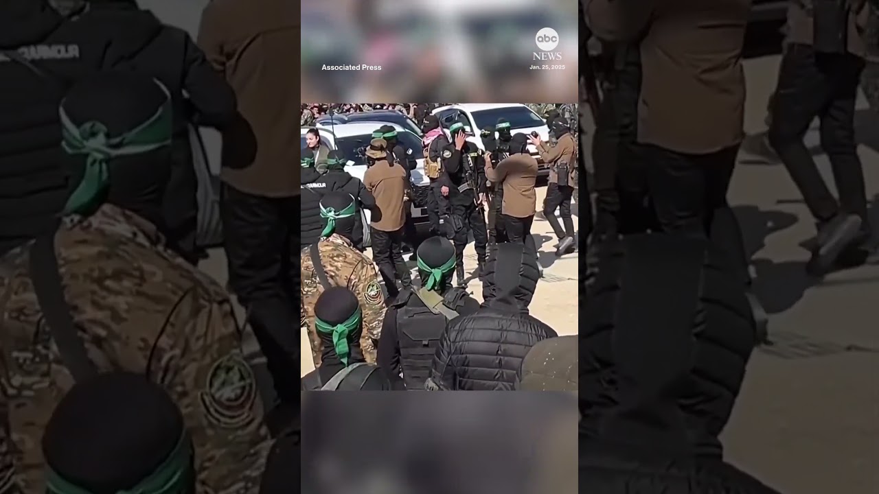 Hamas releases four female Israeli soldiers