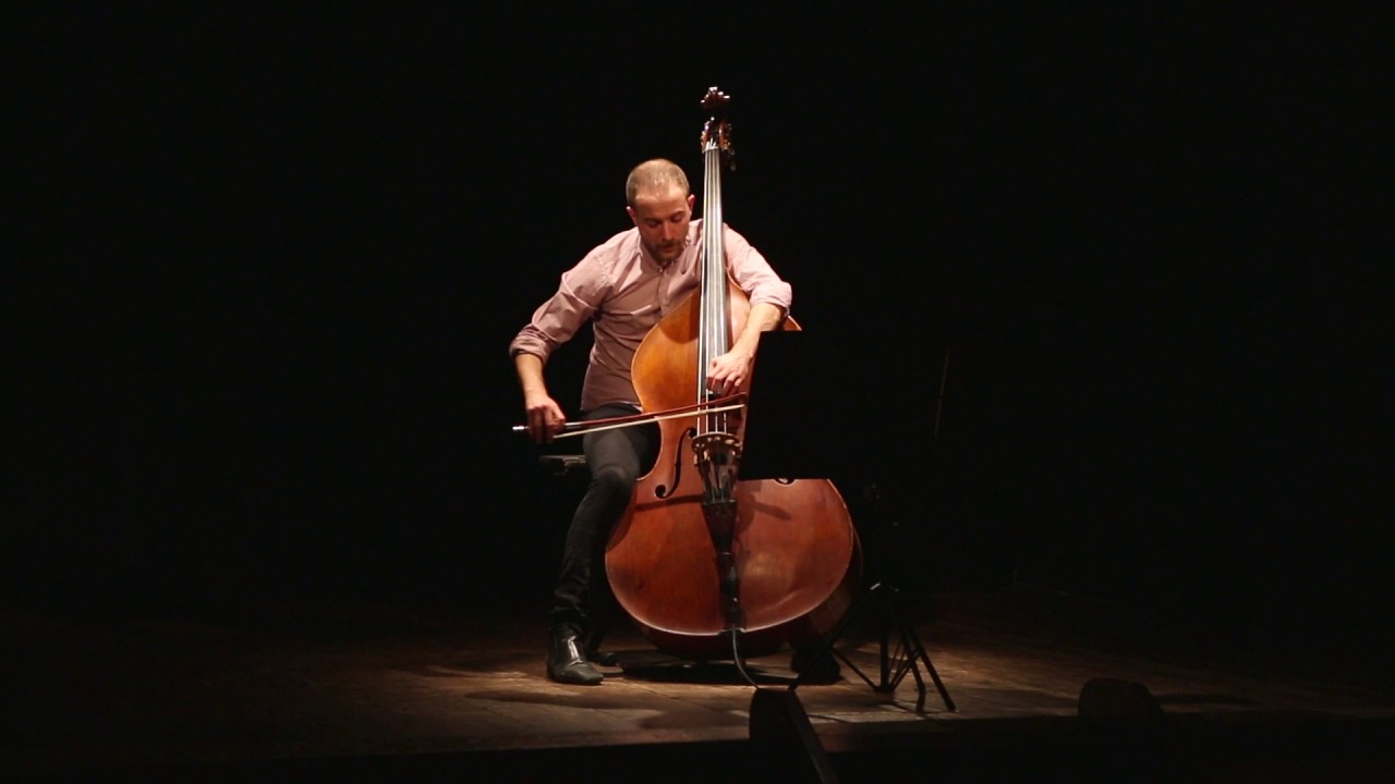 Salvatore Sciarrino - Esplorazione del bianco I - Giacomo Piermatti double bass