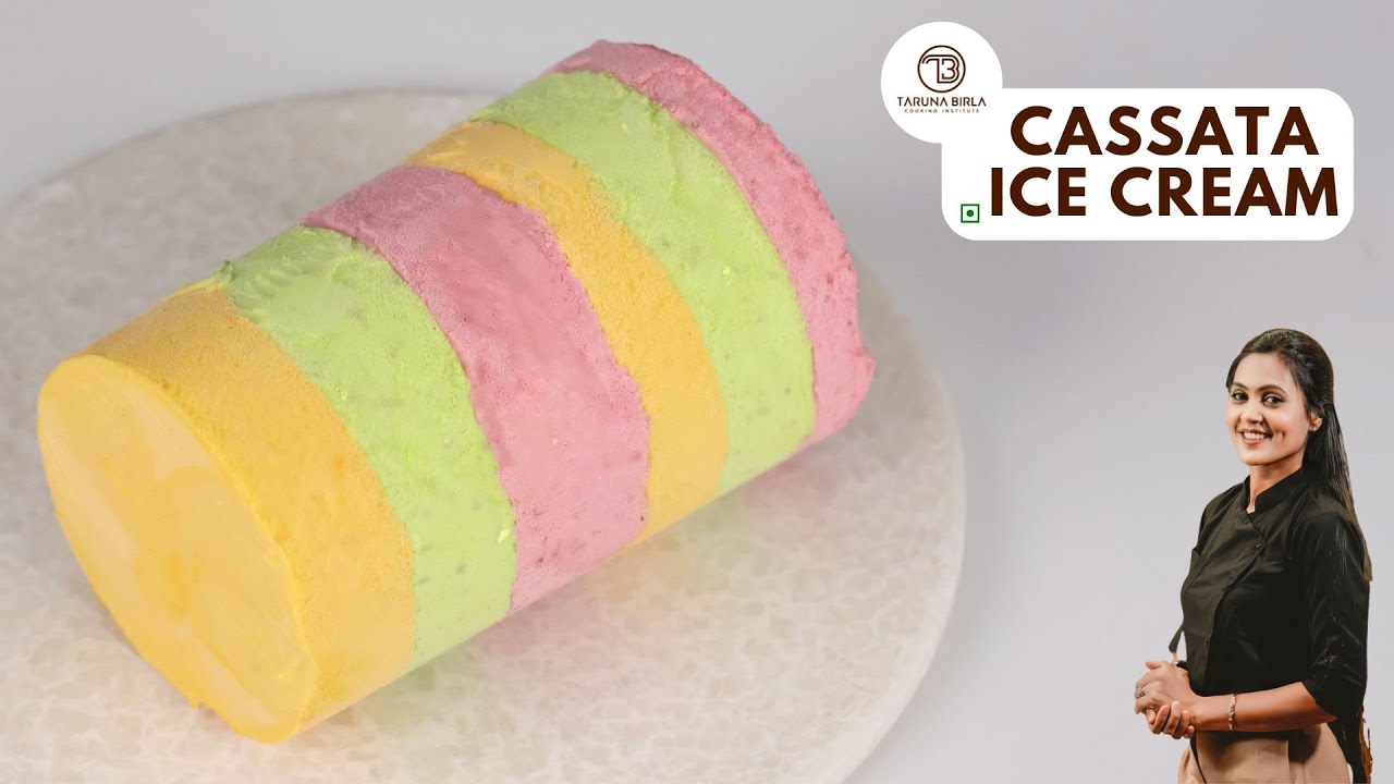 Ice-cream Workshop Day 9 | Cassata Ice cream | Easy Way | Chef Tanura Birla