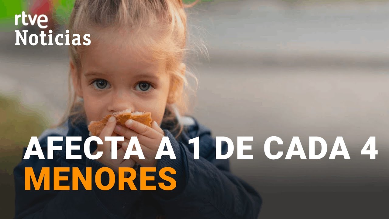 POBREZA INFANTIL: Su COSTE en ESPAÑA alcanza más de 63.000 MILLONES de euros al año | RTVE Noticias