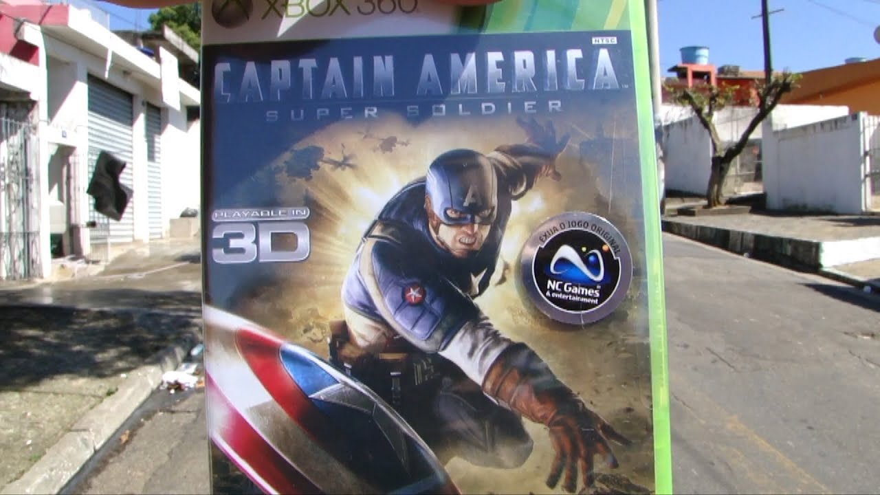 CJBr na sua casa - Promo&ccedil;&atilde;o do Capit&atilde;o Am&eacute;rica