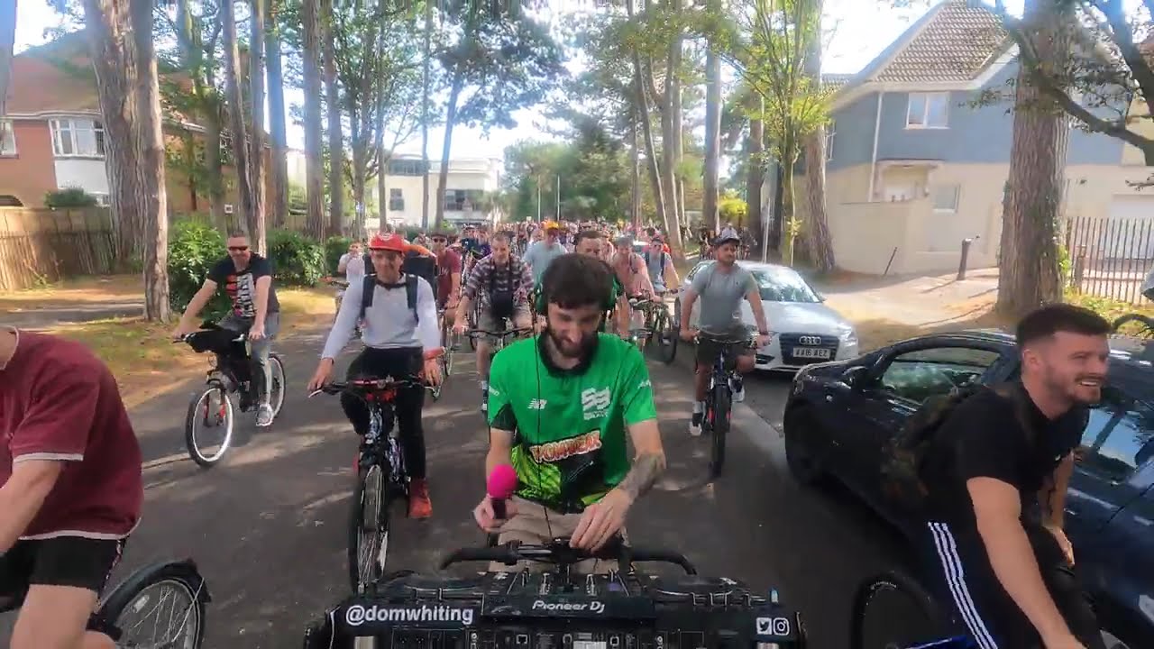 *THE BIGGEST RIDE YET* Drum & Bass On The Bike 9 - Bournemouth