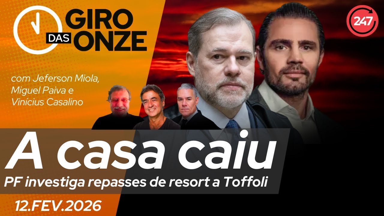 Giro das Onze | A casa caiu: PF investiga repasses de resort a Toffoli