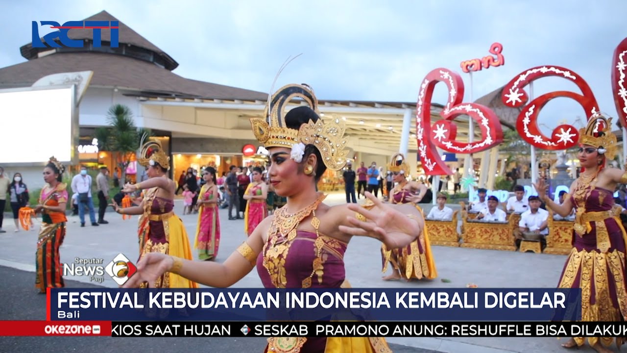 Festival Kebudayaan Indonesia Kembali Digelar, Menampilkan Seni Tari Bali #SeputariNewsPagi 14/06