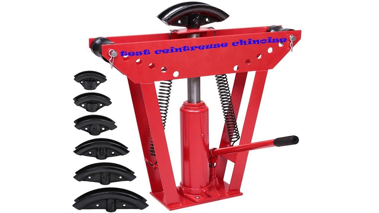 test et avis cintreuse 12T chinoise