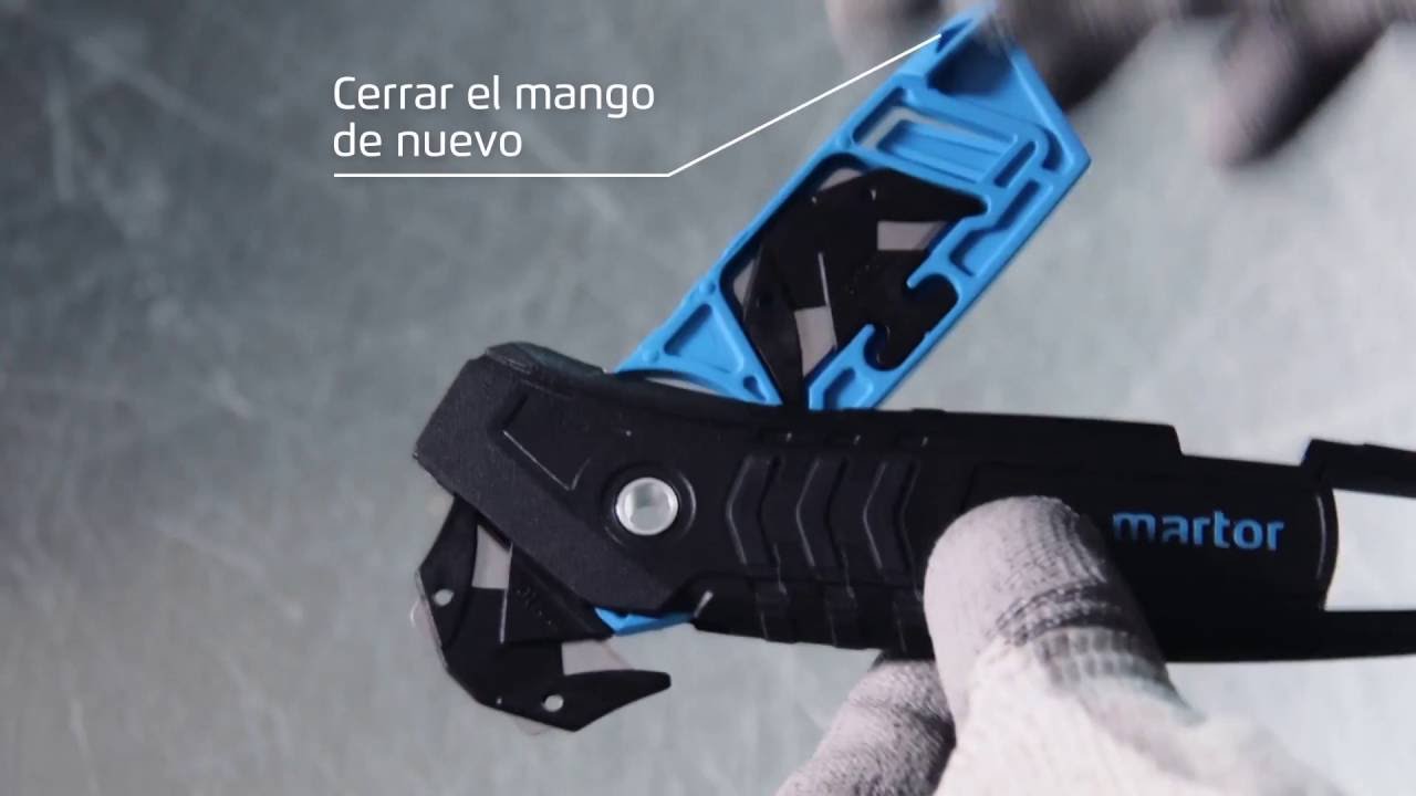 Cuchillo de seguridad MARTOR SECUMAX 350 Vídeo de Formacion E