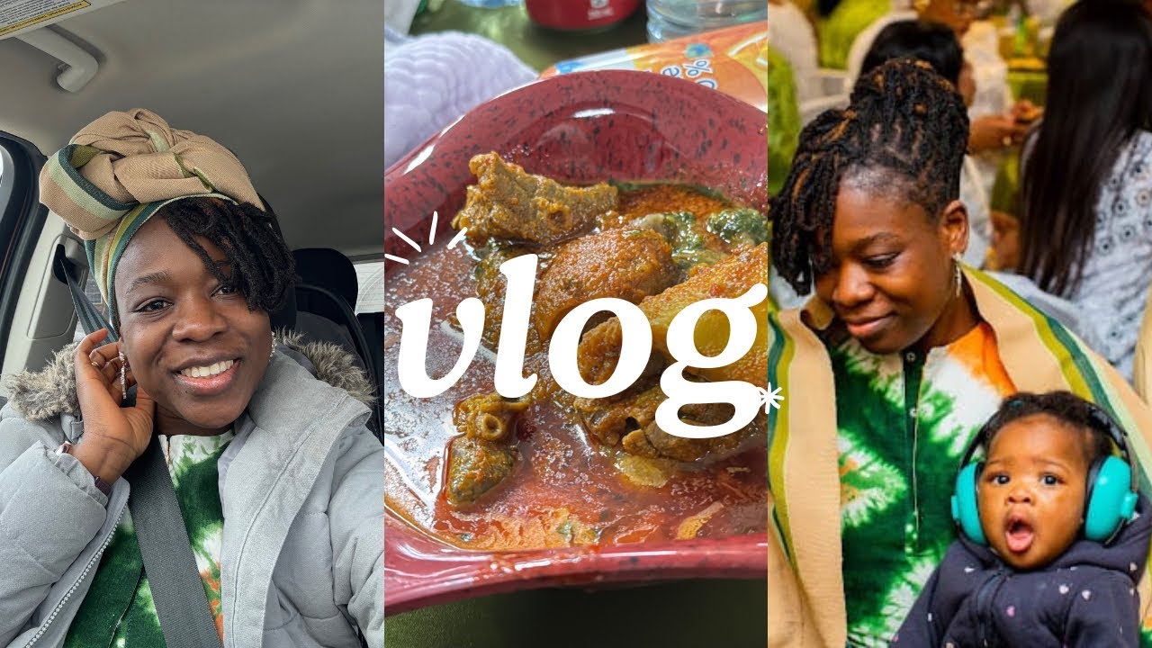 Winnipeg Vlog: I attended a proper Nigerian Party (Owanbe)in Canada // shopping// life with my girls