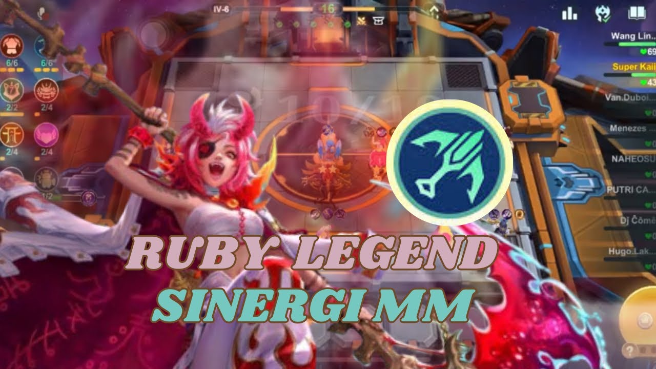 RUBY LEGEND CRYSTAL MM GESEK - Magic Chess Gogo