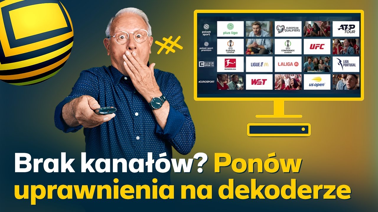 Brak kanałów? Ponów uprawnienia na dekoderze