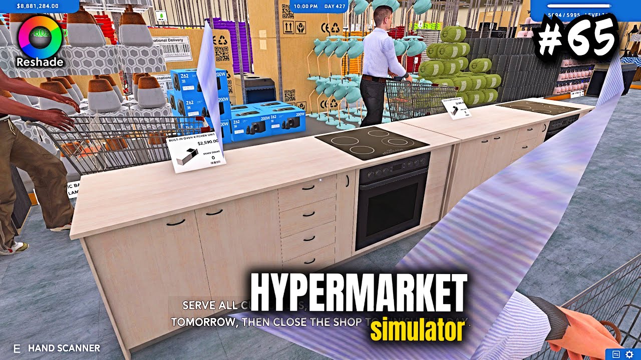 Hypermarket Simulator #65 Day 427 Update 32 New License