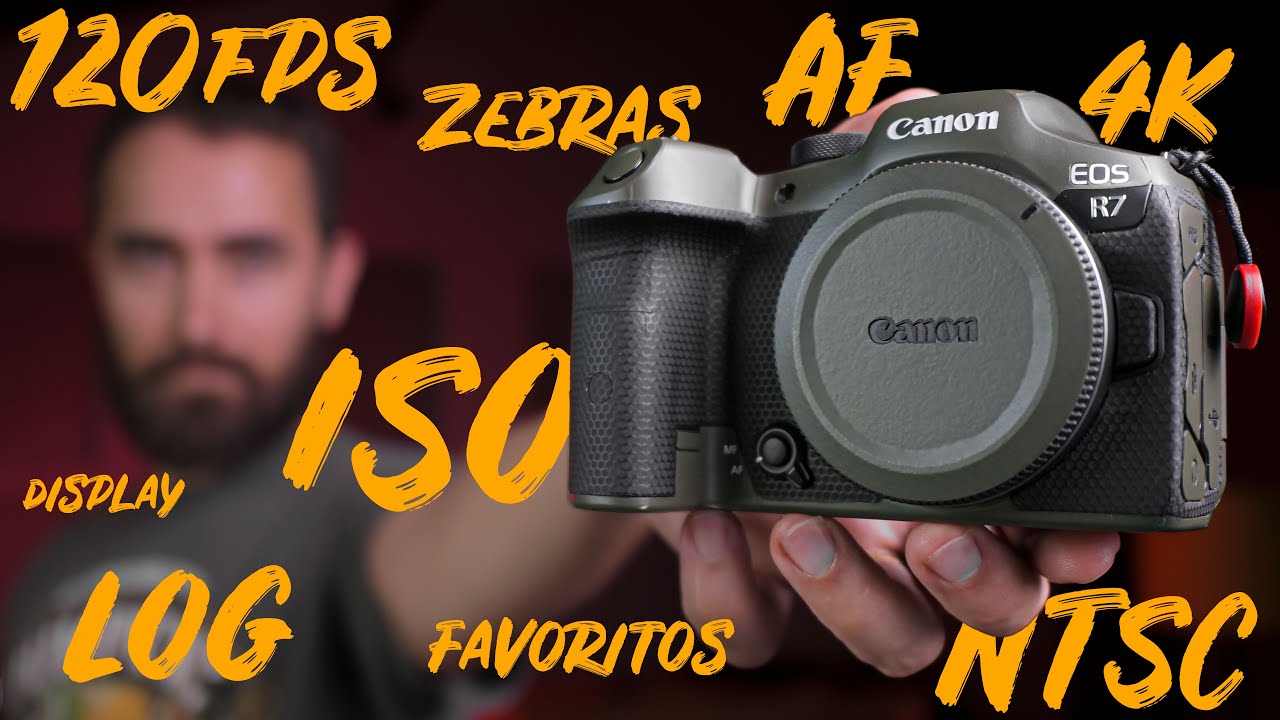 15 MELHORES configurações de VÍDEO para CANON R7 | GUIA de REGULAGENS | TUTORIAL INICIANTES