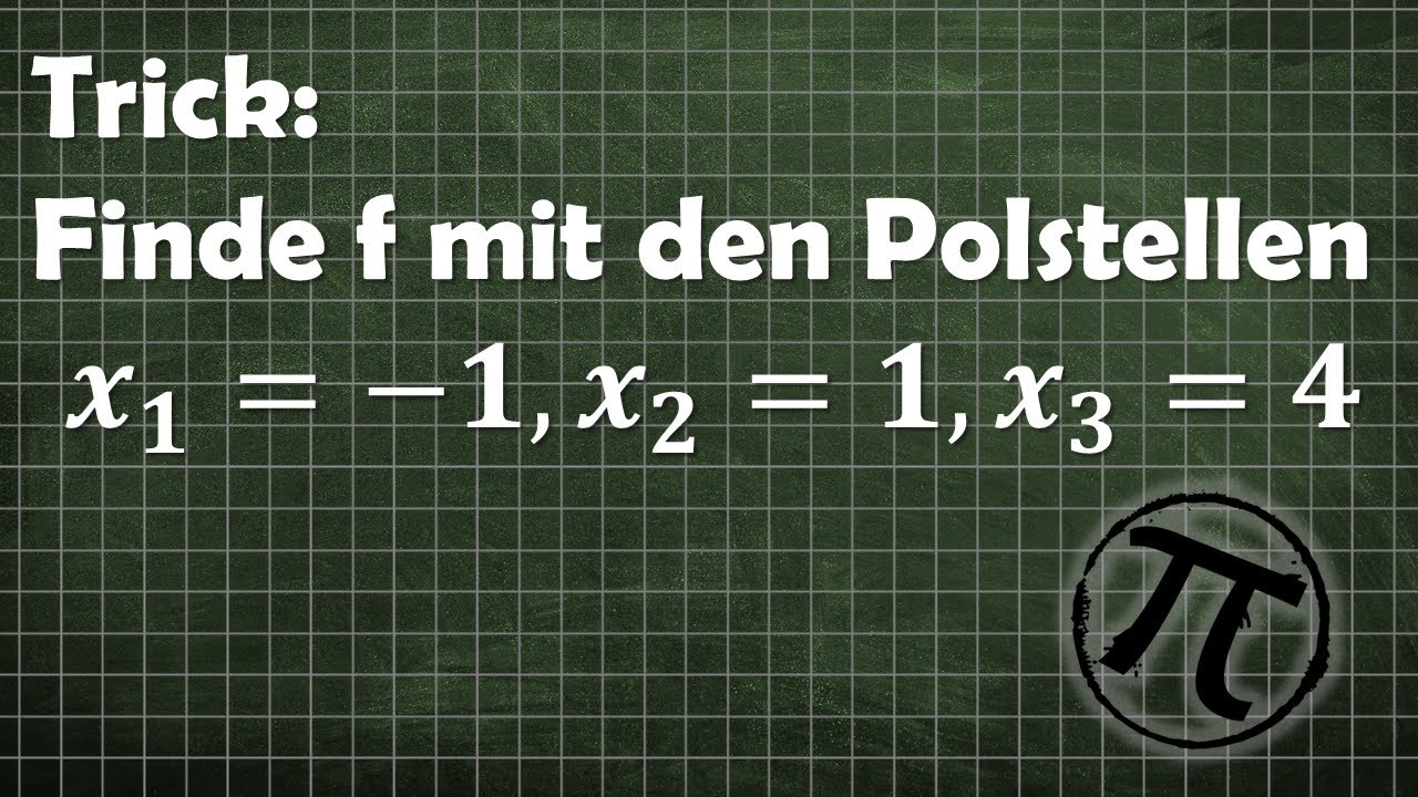Trick: Schnell eine gebrochen-rationale Funktion mit bestimmten Polstellen finden!