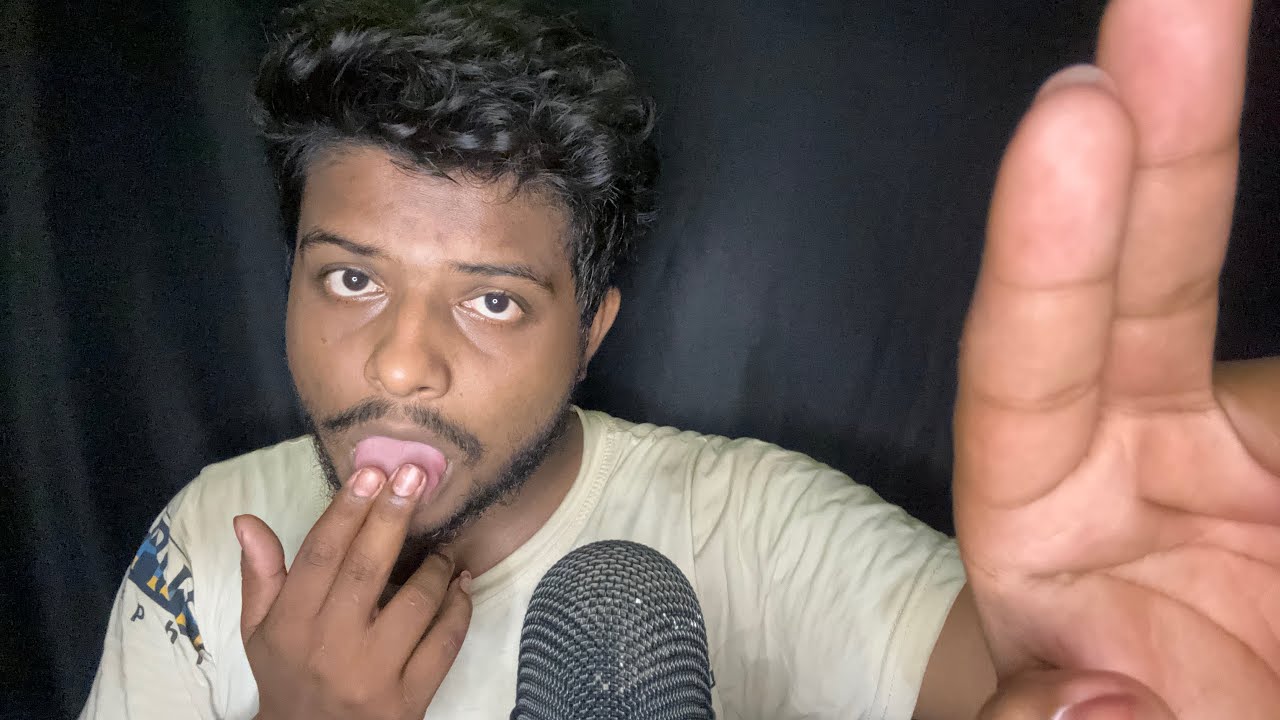 ASMR| Fast And Aggressive Spit Painting On Your Face