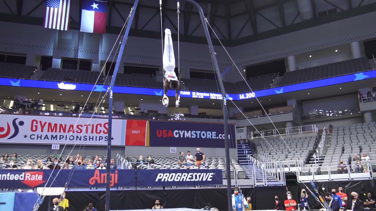 Khoi Young  - Still Rings - 2021 U.S. Gymnastics Championships - Senior Men Day 1