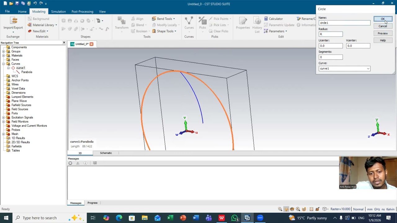 Design A Deep Space High Gain Multiphase Antenna in CST