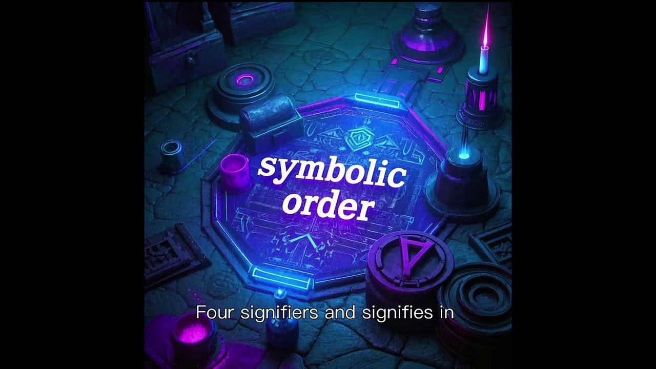 What is the the symbolic order in Lacanian psychoanalysis？