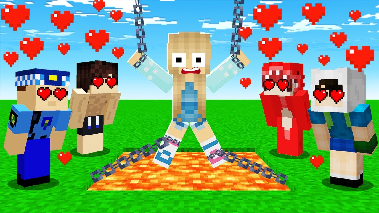 ERKEK HAYRANLARIM BENİ HAPSETTİ! 😱 Minecraft