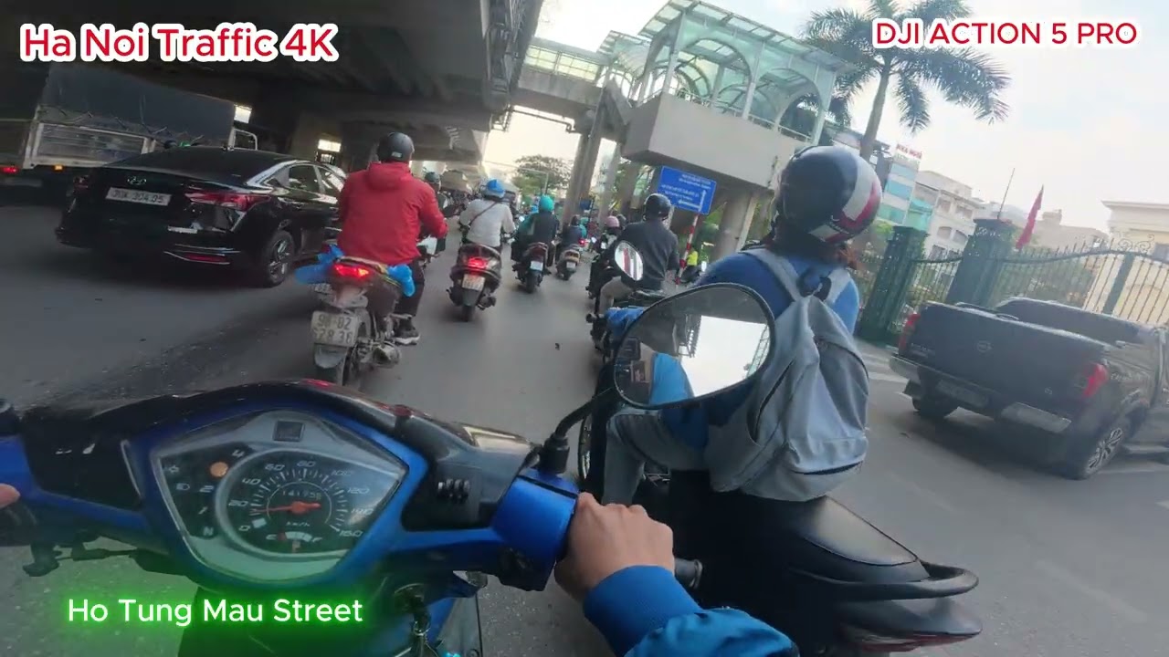 HaNoi4K DJI ACTION 5 PRO: HA NOI TRAFFIC