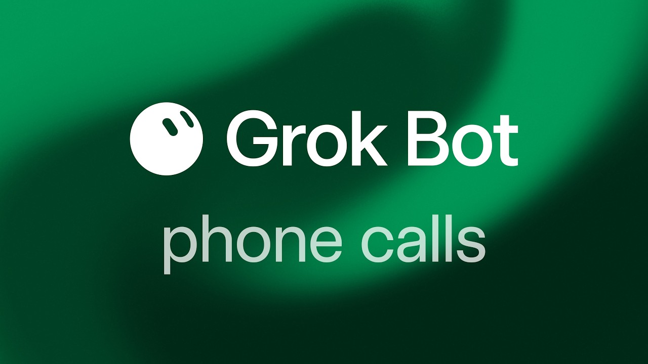 Rozmowy telefoniczne z Grok Botem