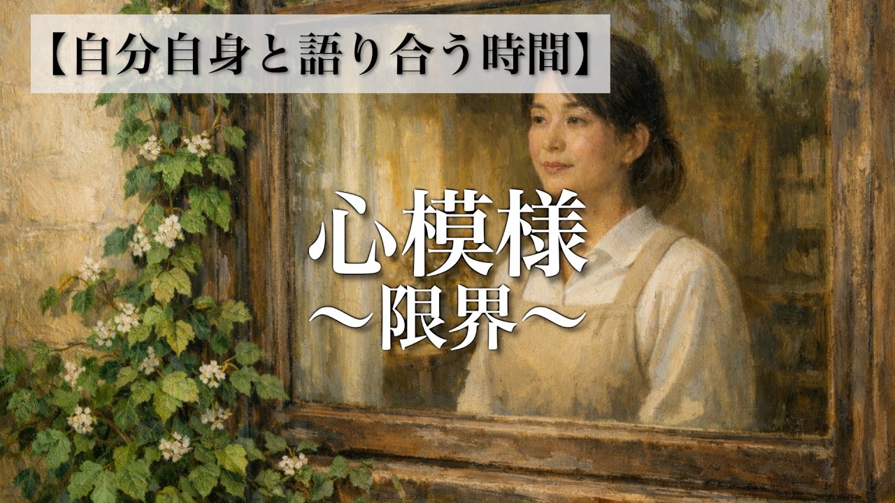 【自分自身と語り合う時間】心模様 〜限界〜