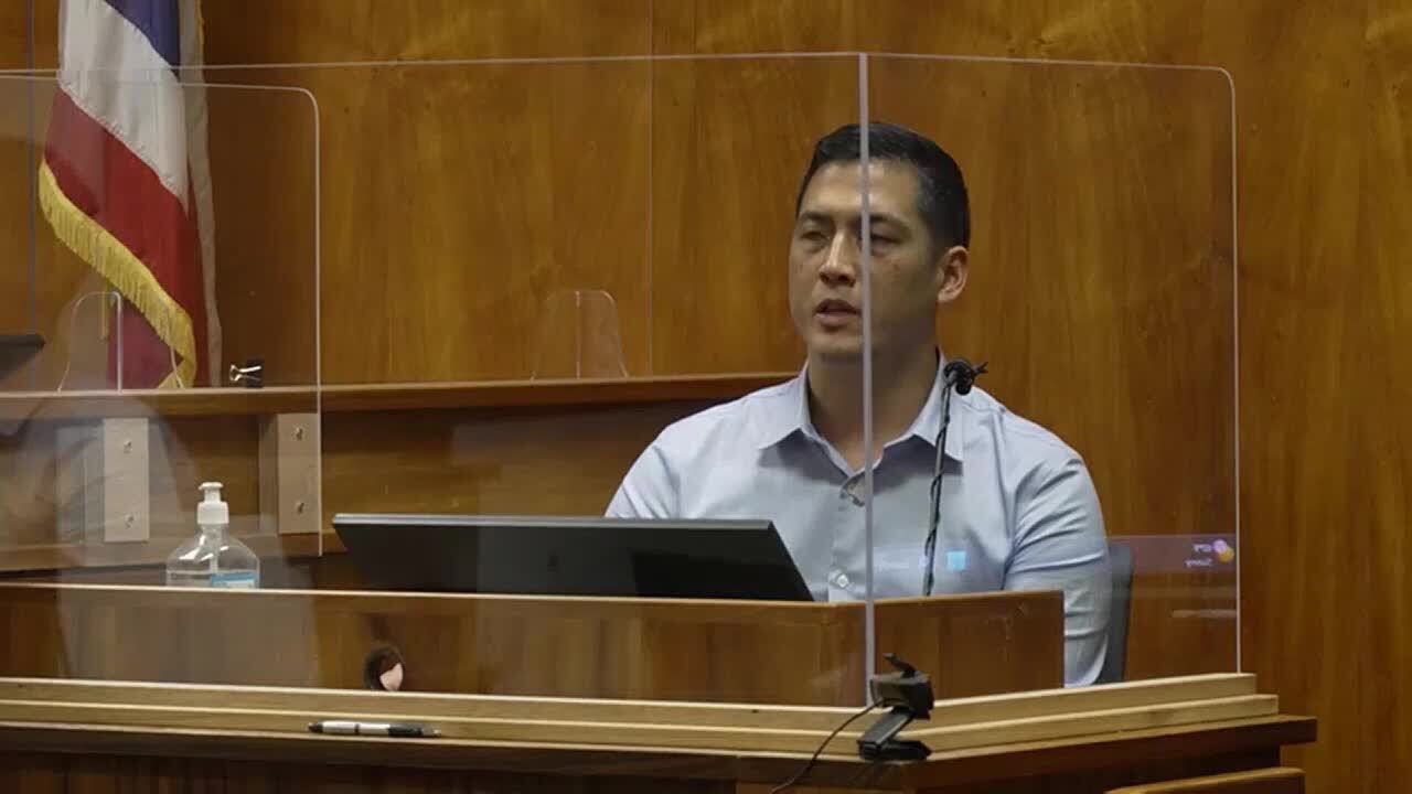 Suspect in love triangle murder testifies during retrial