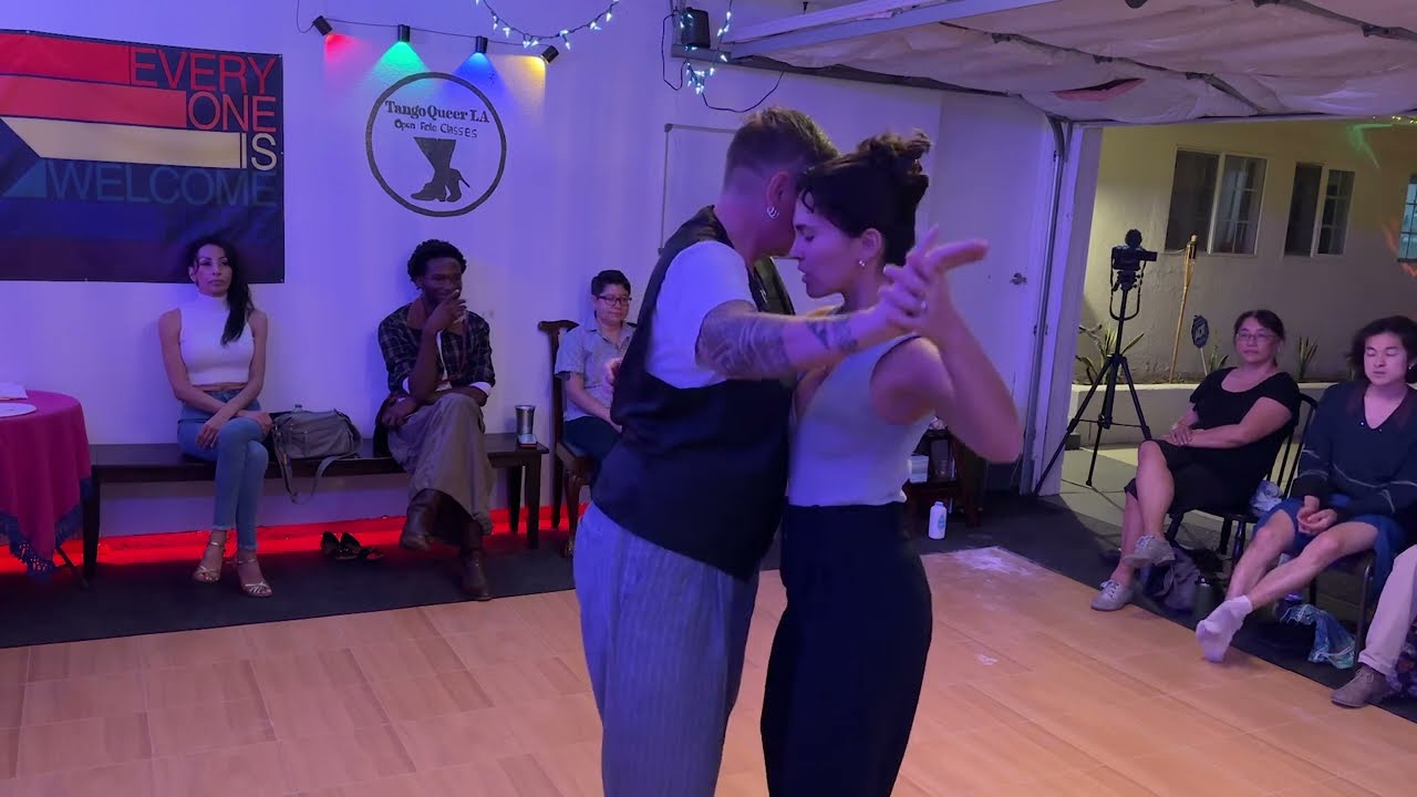 Astrid Weiske & Katerine Ricardo, Tango Queer LA, October 2023.