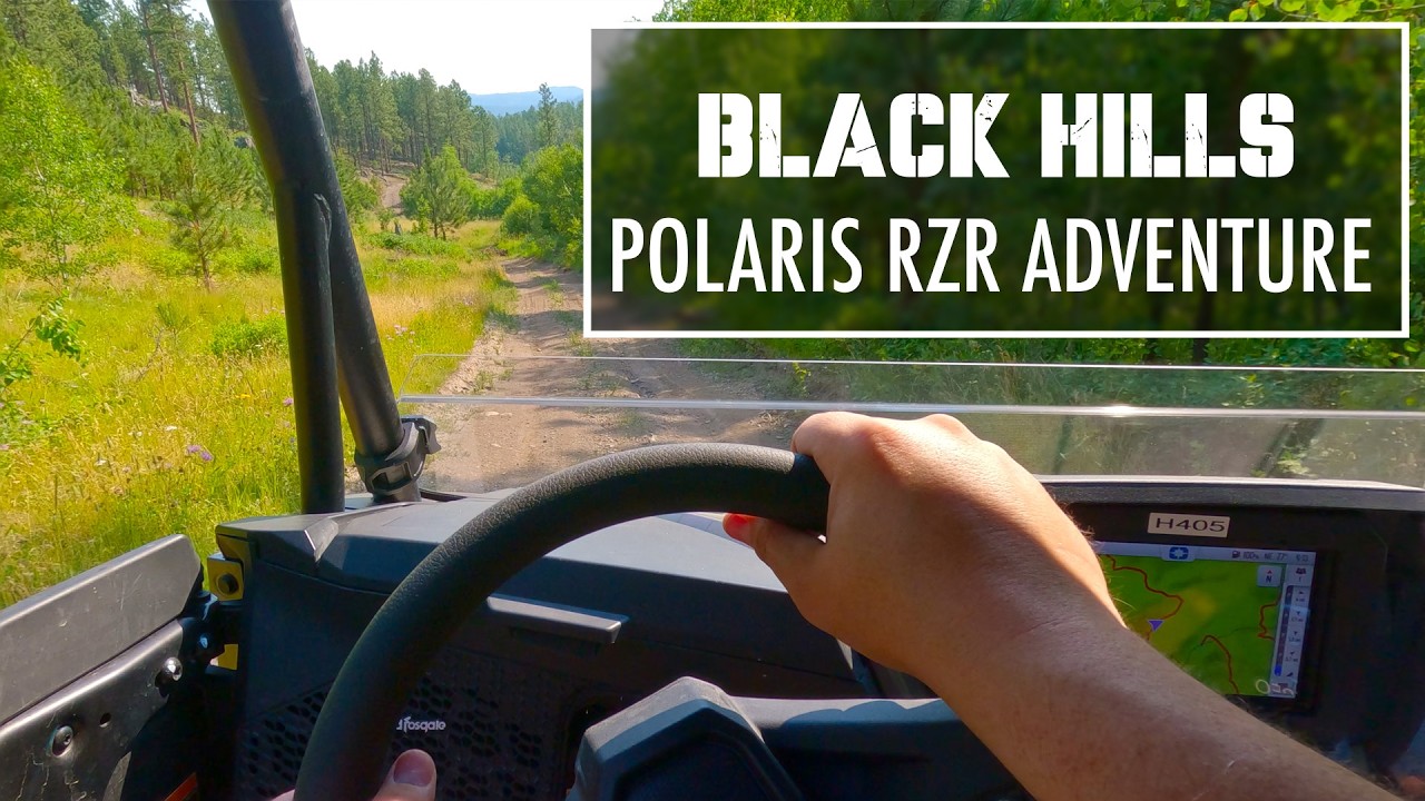 Family SxS Adventure in the Black Hills of South Dakota | 4-seat Polaris RZR Trail Riding