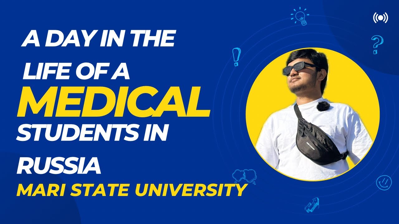 A Day in the Life of a Medical Student in RUSSIA | Mari state university