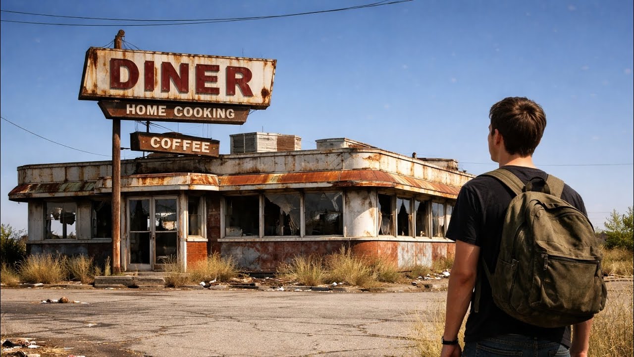 Kicked Out at 18 I Bought a $70 Abandoned Diner What I Found Changed Everything