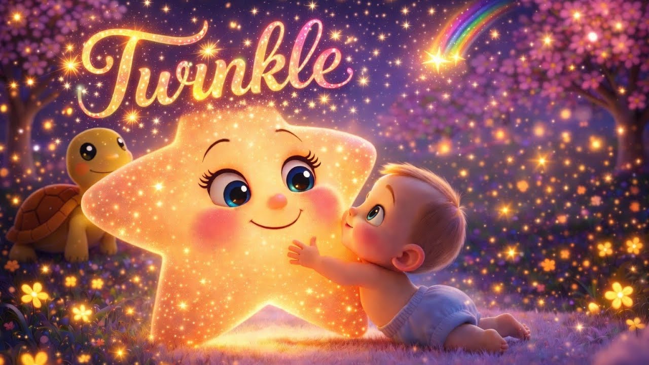 Twinkle Twinkle little star song for your baby to sleep/ sleeping song/ rhymes/ poems 