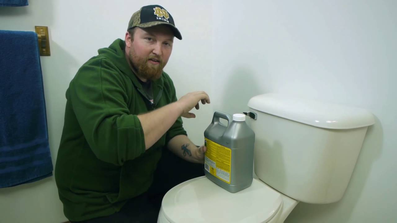Removing Mineral Deposits From a Slow Flushing Toilet  Toilet Maintenance