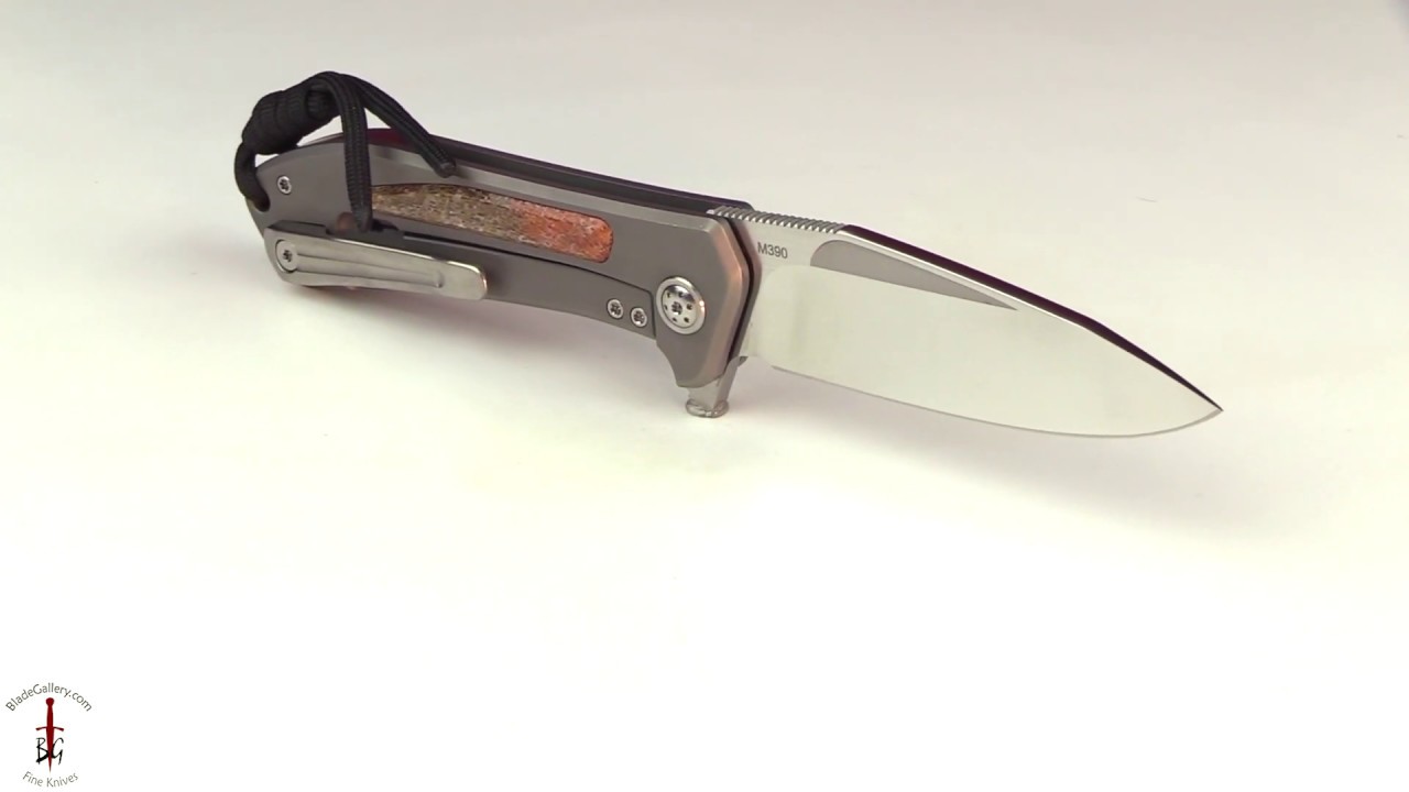 Orca Frame Lock Flipper with Merino Hybrid Sheep Horn Inlay - M390