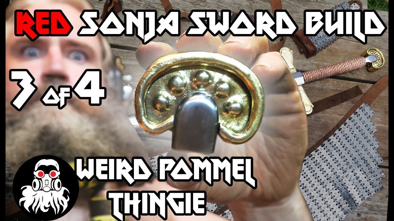Red Sonja Sword part 3: Weird Pommel Thingie