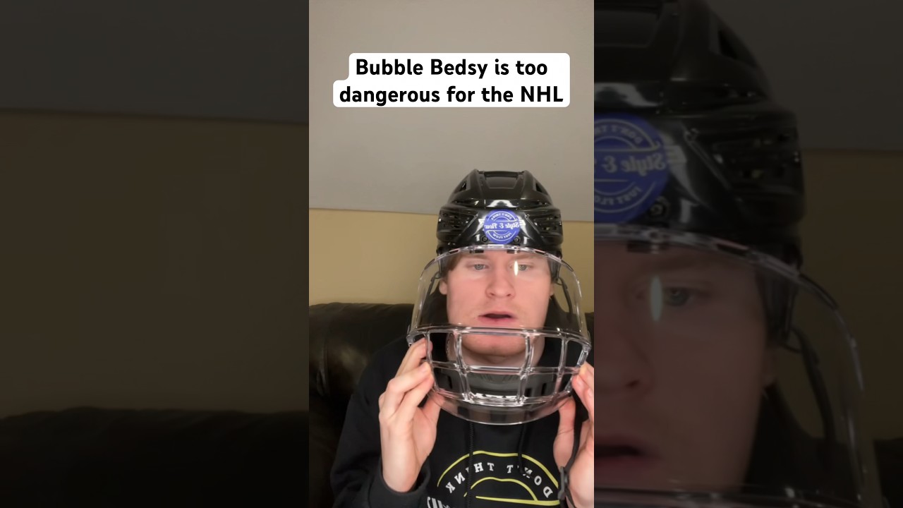 Bedard takes off the fish bowl…￼