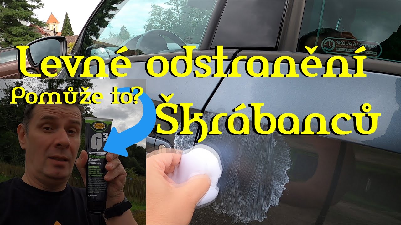 Jak levně odstranit &scaron;kr&aacute;bance na autě?Pomůže Far&eacute;cla G3?