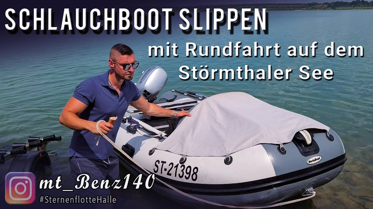 Tipps: Boot slippen am Störmthaler See I Außenborder Honda 15 PS starten I Rundfahrt auf dem See
