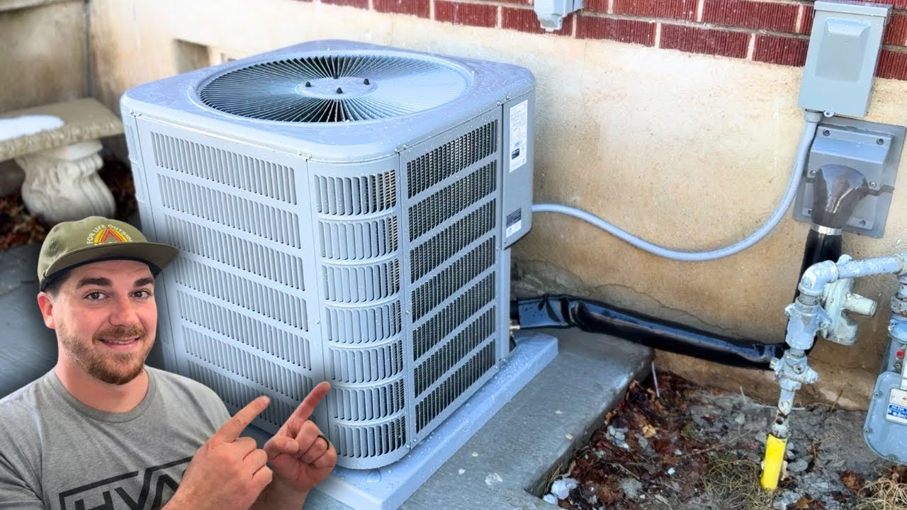 How To ADD Central Heating & Air Conditioning To Your Home From Start To Finish!