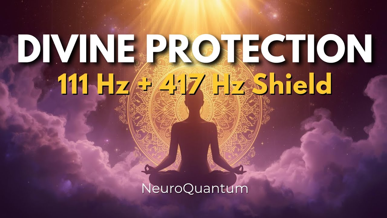 Divine Protection Shield &bull; 111 Hz + 417 Hz &bull; Deep Spiritual Purification & Peace