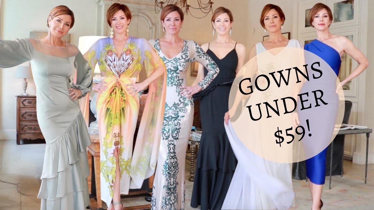 BUDGET DRESSES & Affordable Evening GOWNS Under $59! | Weddings & Special Events | Dominique Sachse