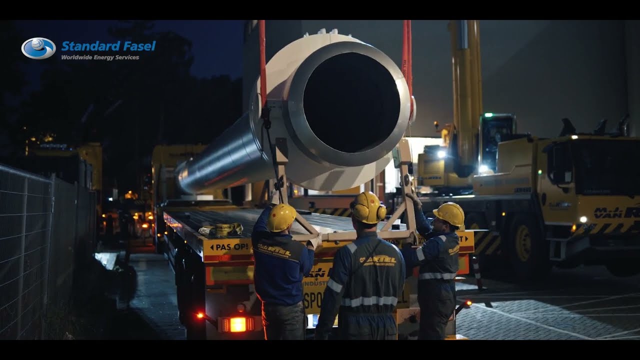 Plaatsing 15MW Heetwaterinstallatie
