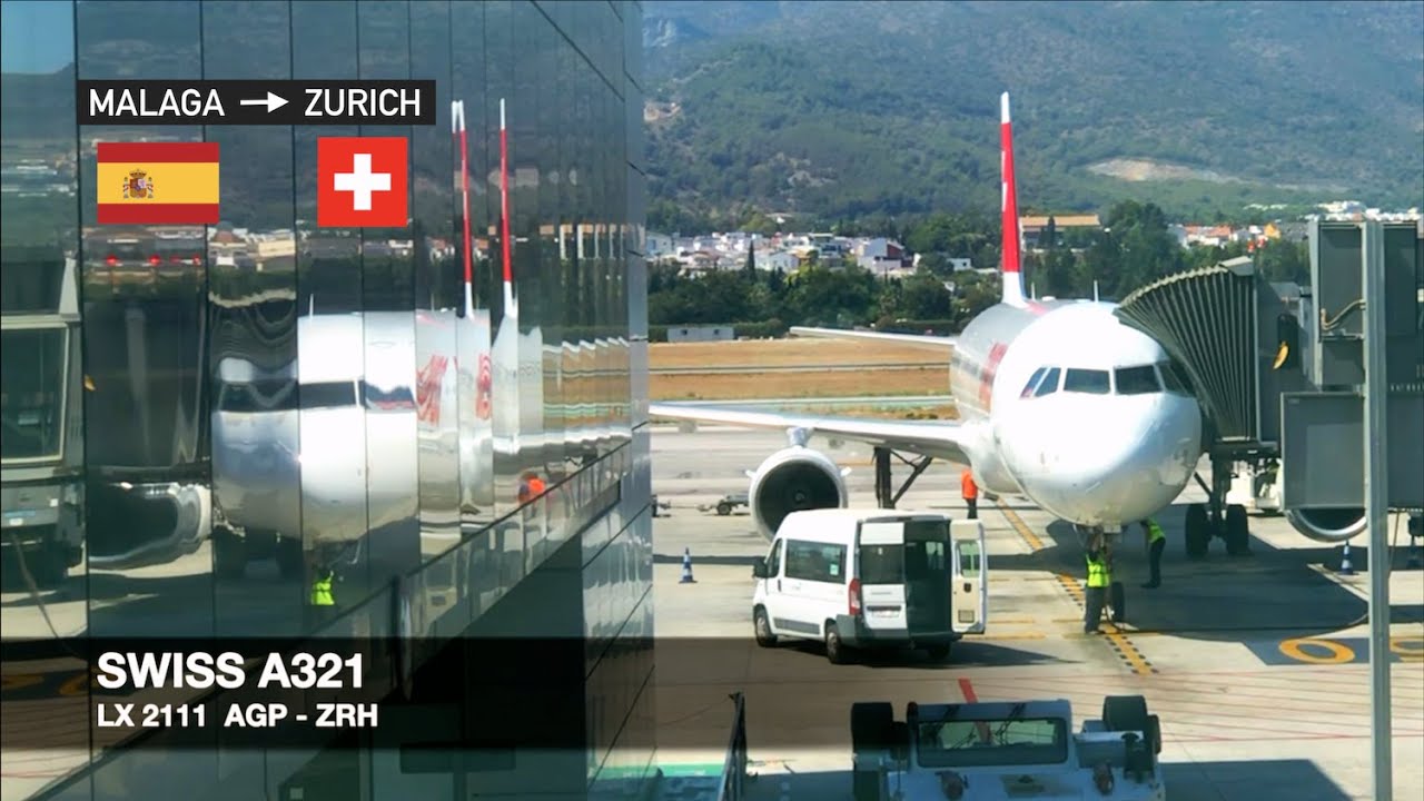 TRIP REPORT | SWISS A321 | Malaga ✈ Zürich | Economy Class