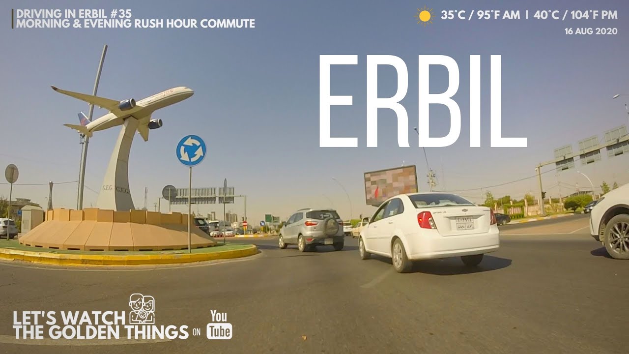 Morning and Evening Commute in Iraqi Kurdistan through a GoPro 2020 #35