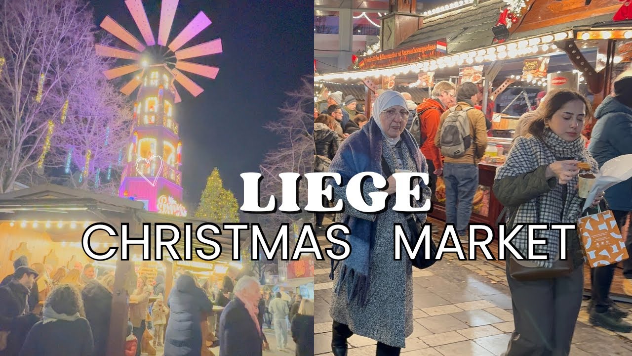 Le Village de Noël de Liège || Belgium 