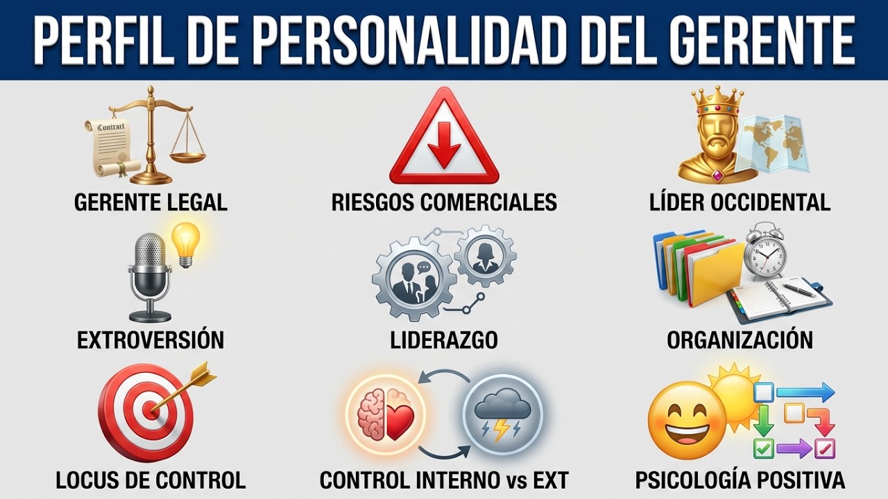 Continuación Perfil de personalidad del Gerente Legal Veamos el Perfil ideal del Líder Que es Locus