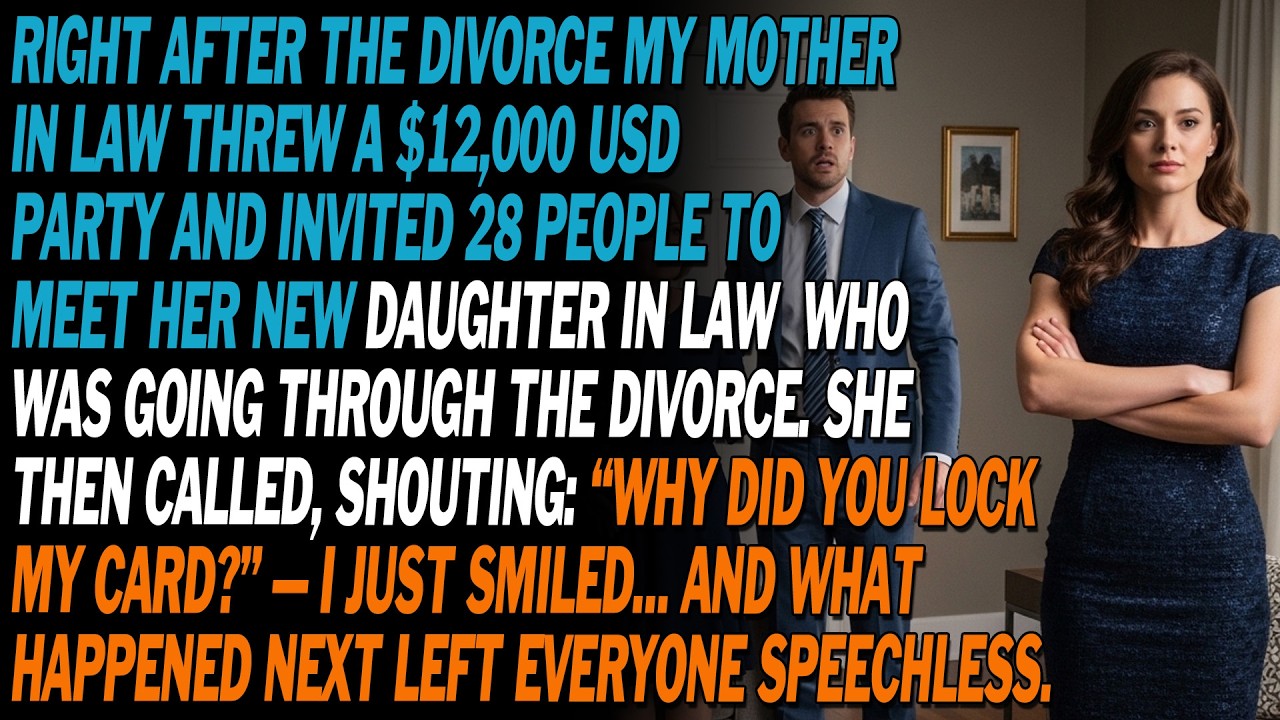 💥 Just Signed Divorce—mil Threw A $12k Party For The New Bride, Then Her Card Got Blocked…