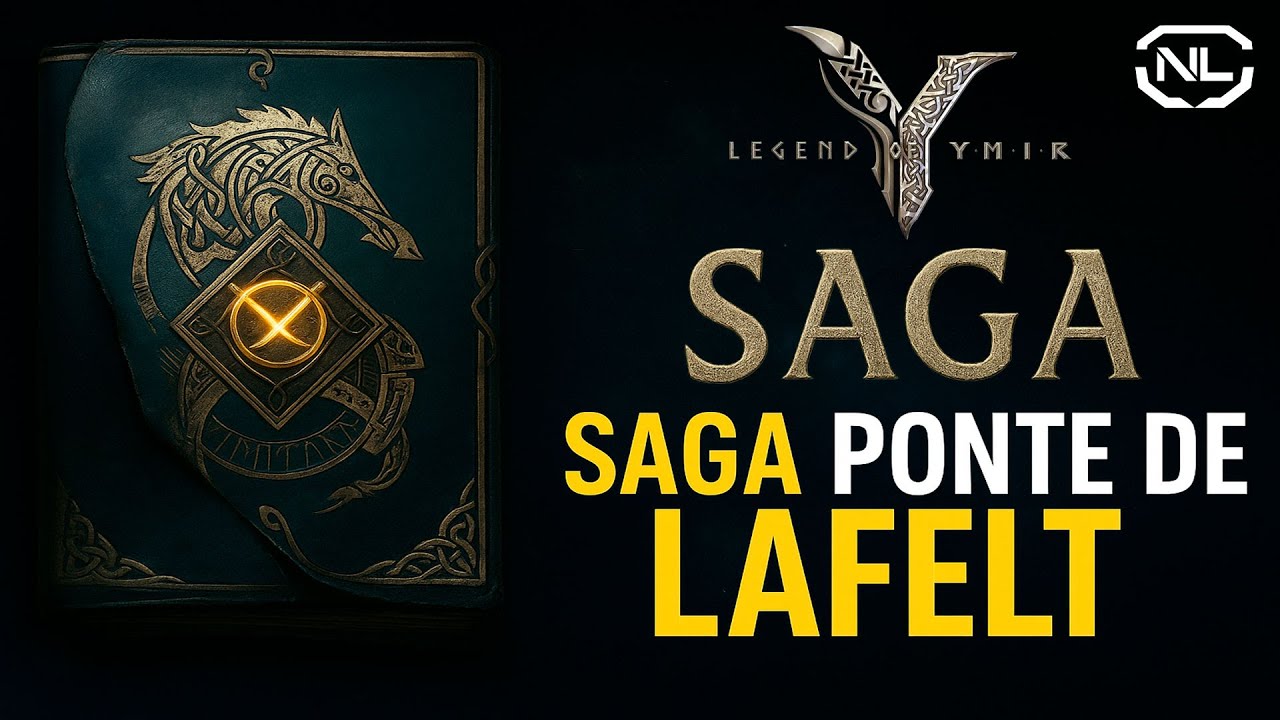 SAGA PONTE DE LAFELT   O LIVRO MISTERIOSO E OS SEGREDOS DE YMIR! LEGEND OF YMIR