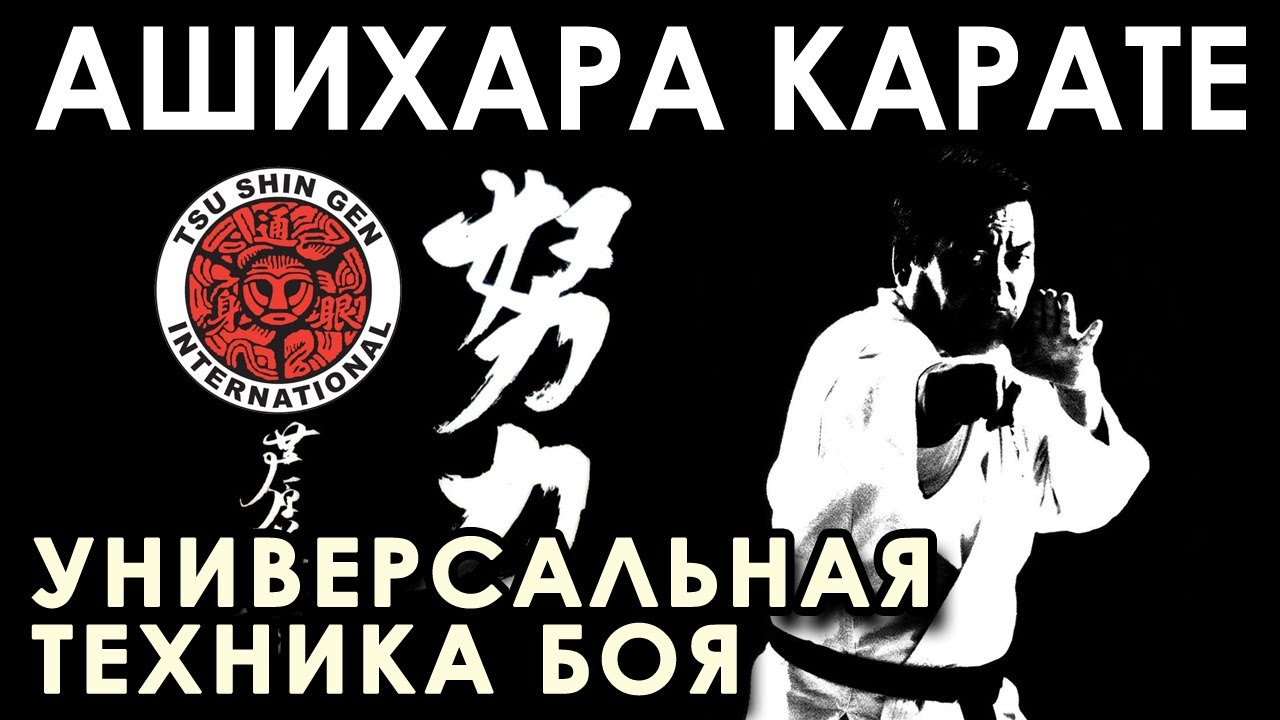 АШИХАРА КАРАТЕ – Универсальная техника БОЯ.