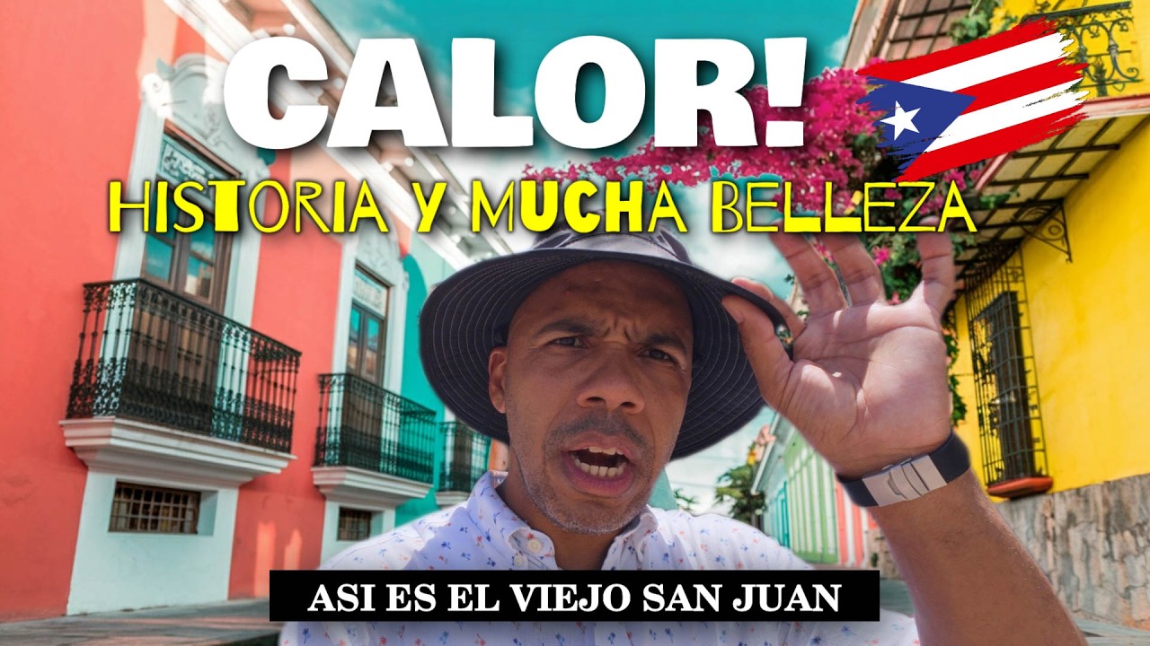 ¡MUCHO CALOR y MUCHAS SORPRESAS! 🔥 Así se vive el Viejo San Juan 🇵🇷
