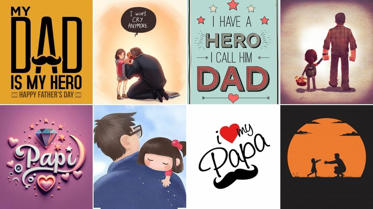 Best Dp images for father || Father love whatsapp dp images || Cute Whatsapp Dp images